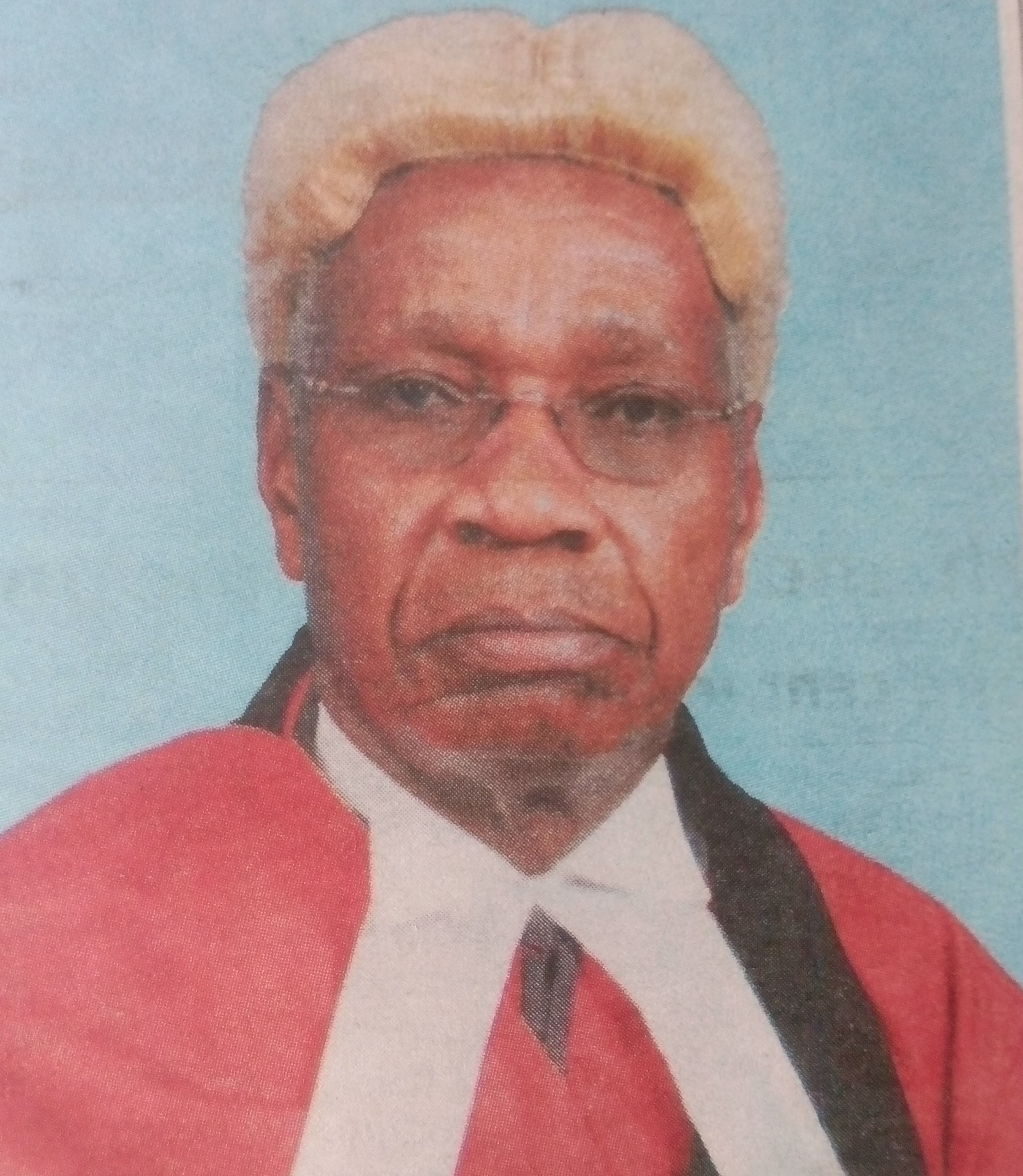 Obituary Image of Prof. Justice (Rtd) Onesimus Kimweli Mutungi