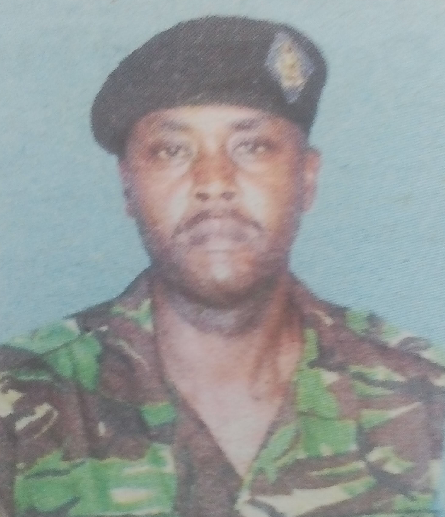 Obituary Image of Sergeant Benson Ntheketha Kakene