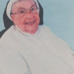 Obituary Image of Sr Agonia Luise Radlmeier