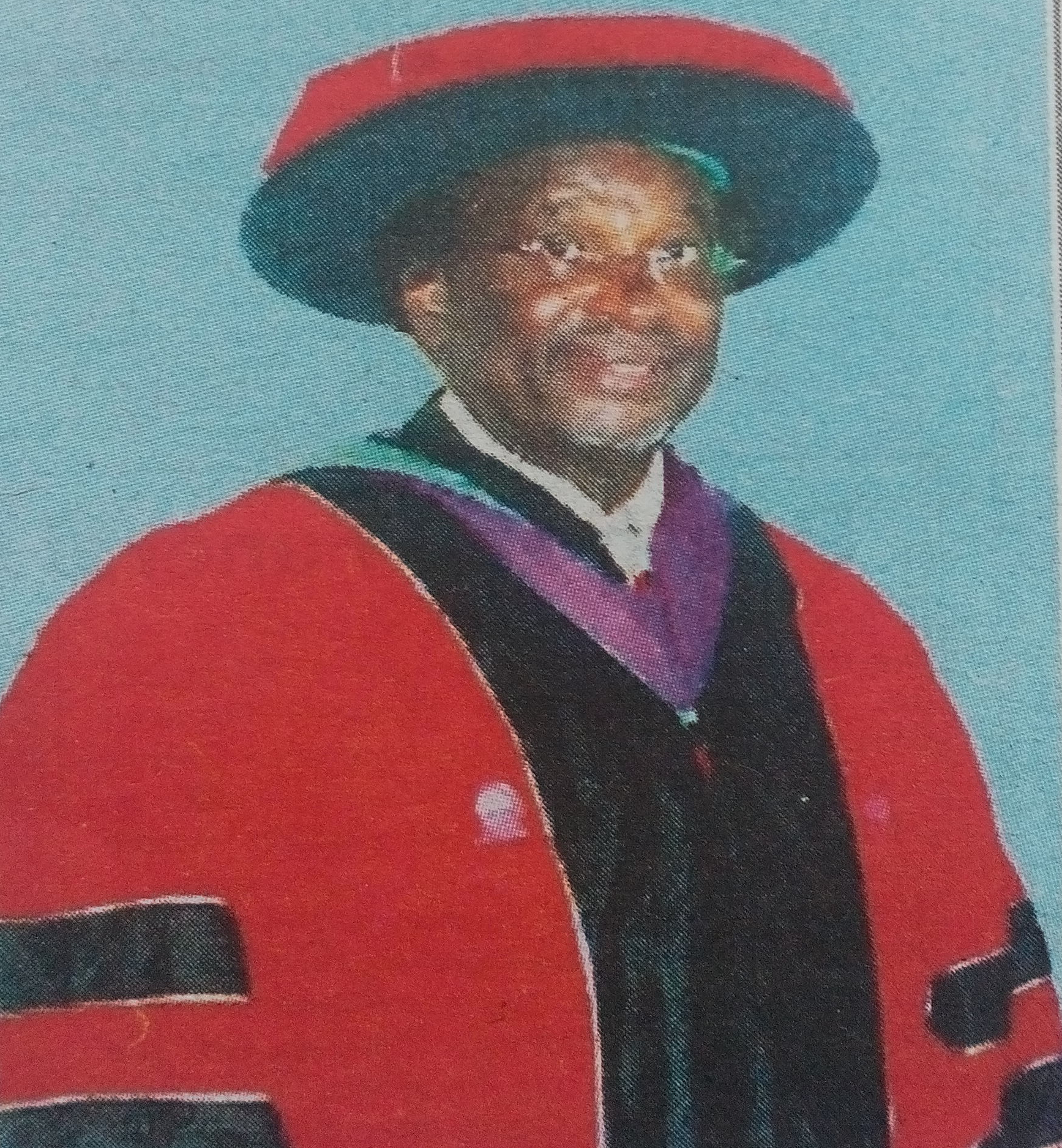 Obituary Image of Prof. Mutuma Mugambi