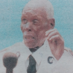 Obituary Image of CSM (Rtd), Mzee Benjamin Njeru Murage
