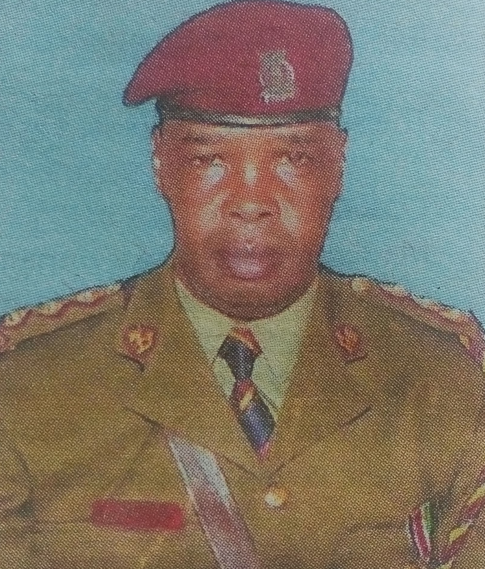 Obituary Image of Chief Inspector Noah Evans Mutai