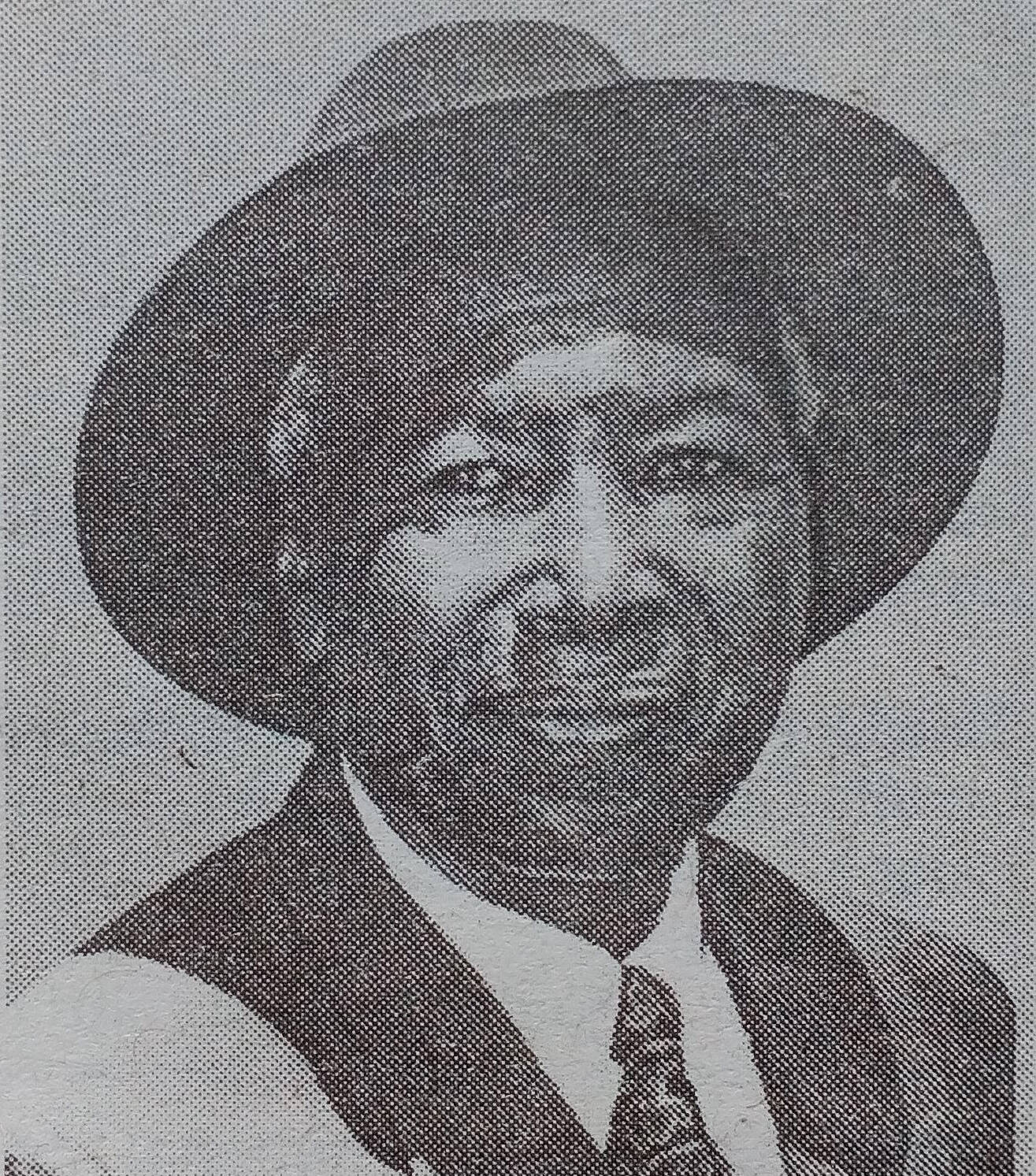 Obituary Image of James Benedict Munyoki Musyoka Sunrise: 1937 - Sunset:1/4/2017