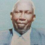 Obituary Image of Retired Elder James Muriuki Josiah
