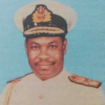 Obituary Image of Major General (Rtd) Eliud Simon Mbilu