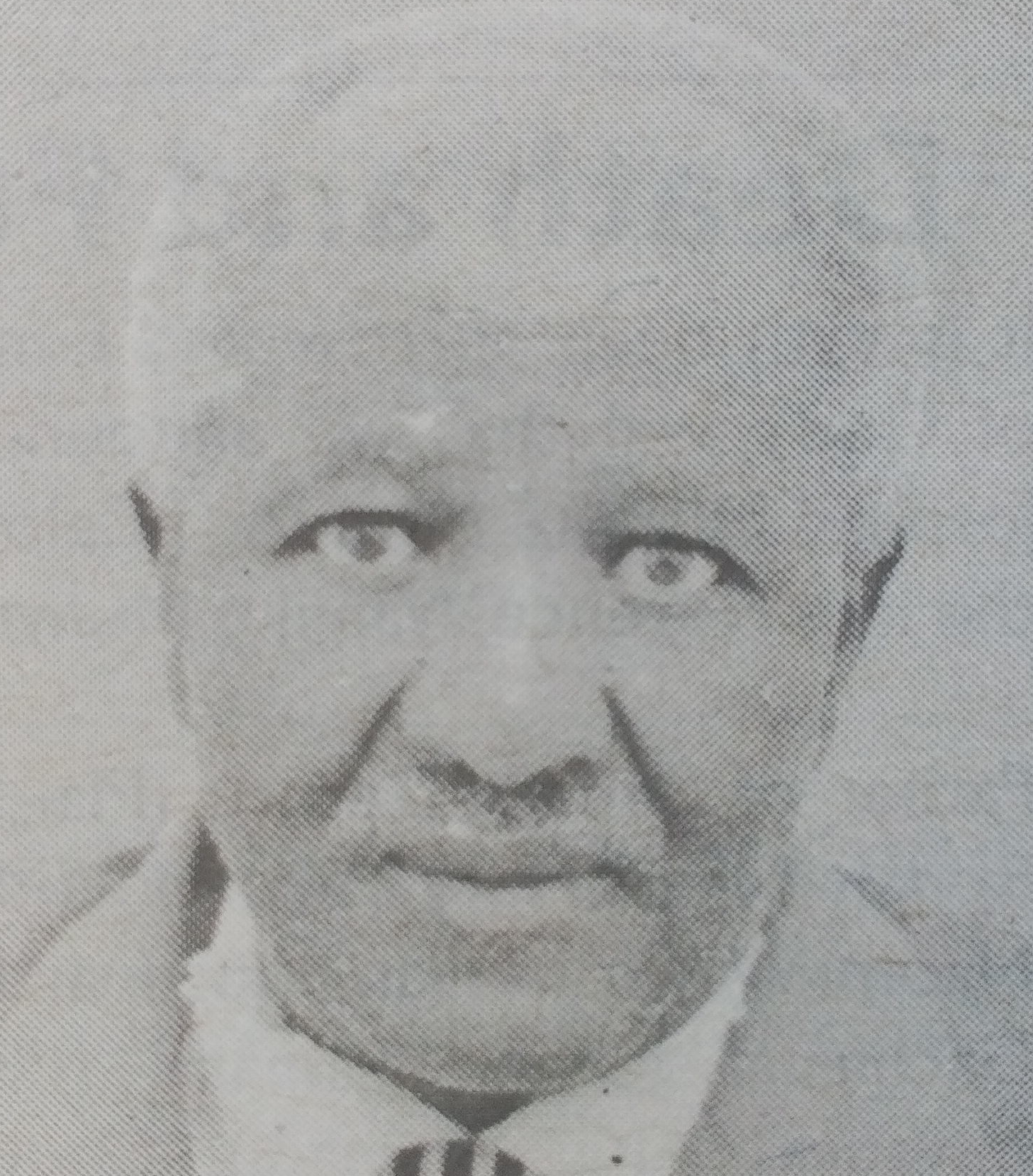 Obituary Image of Mwalimu Morris Mburu Njiriri