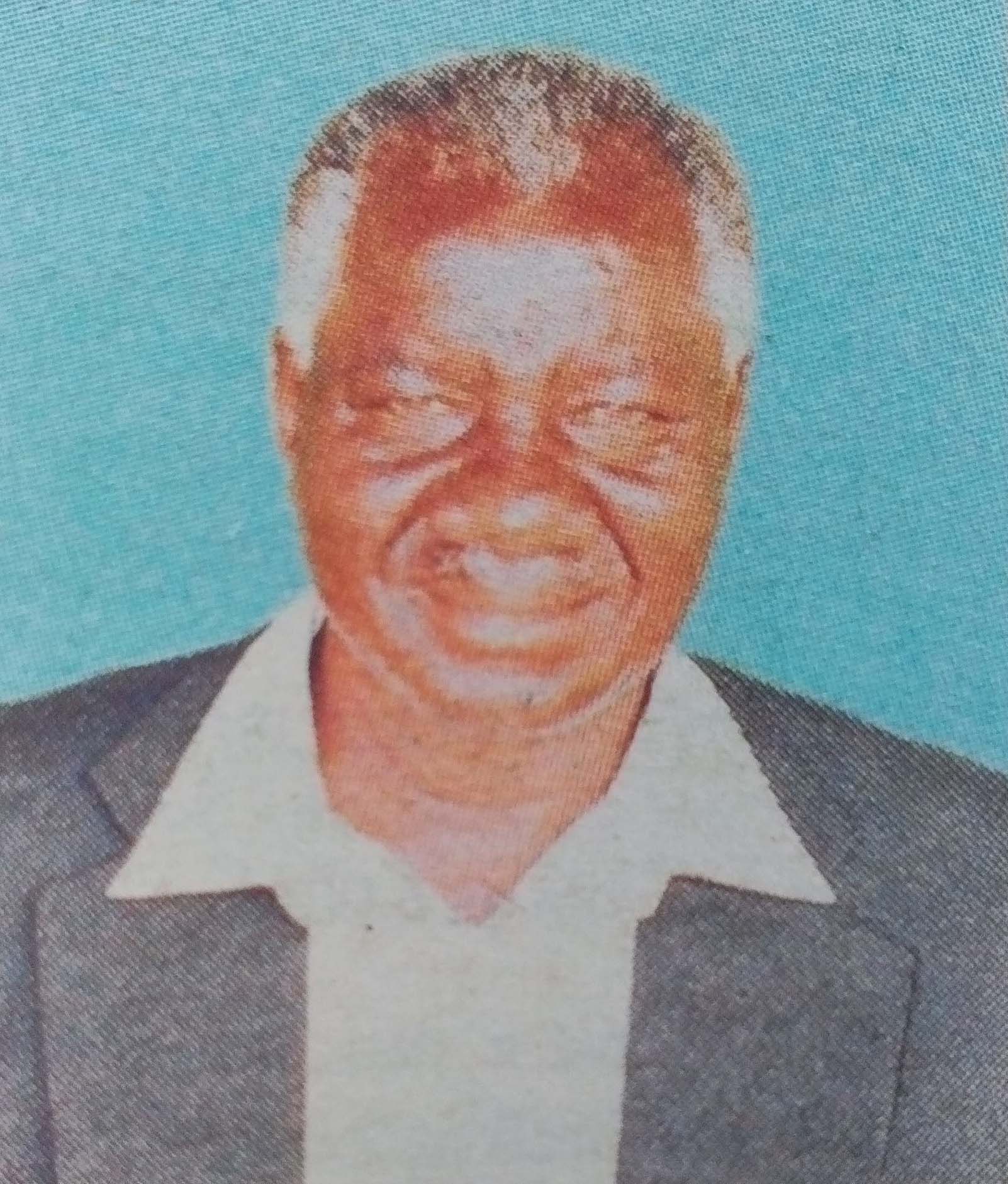 Obituary Image of Rtd Snr Ass. Chief Moses Mochere