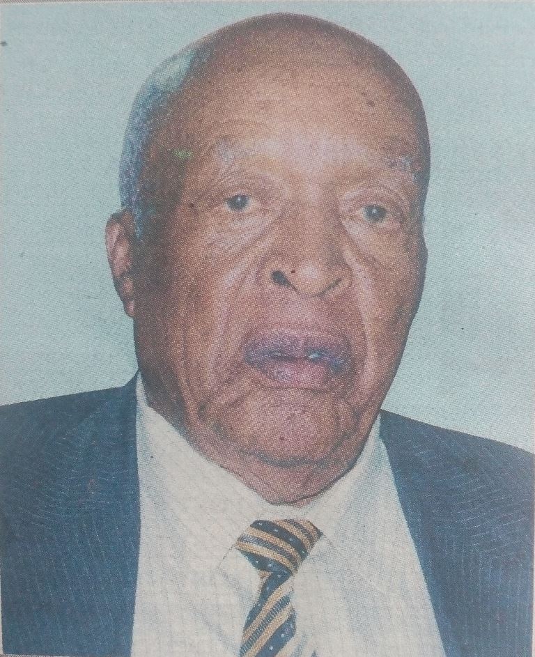 Obituary Image of Edward Muriithi Weru
