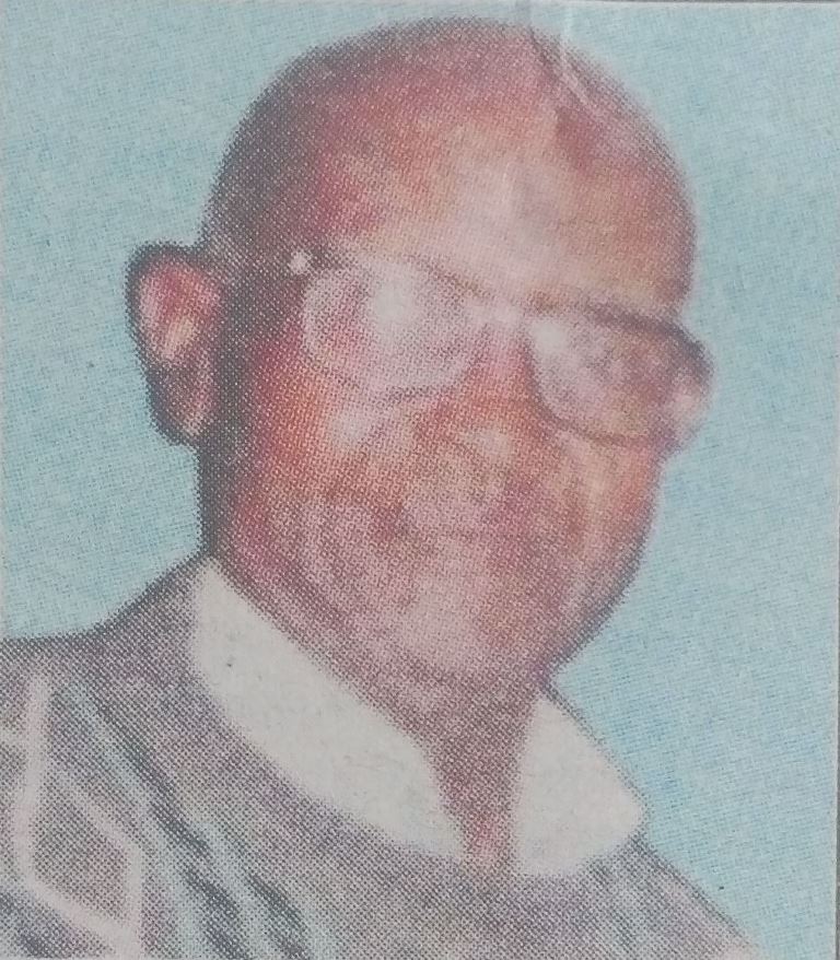 Obituary Image of Justus Kaaria M'Marete