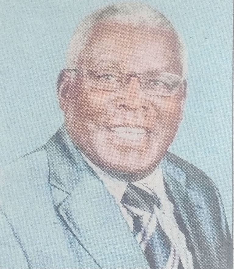 Obituary Image of Presbyter Isaac Muita