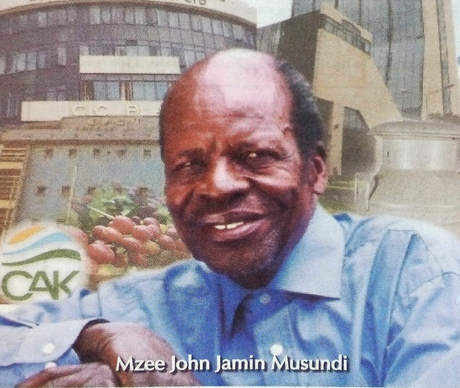 Obituary Image of Mzee John Jamin Musundi