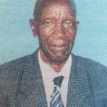 Obituary Image of Mzee Nicholas Muragu Gitugu