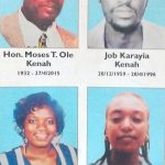 Obituary Image of Hon Moses Ole Kenah, Job, Dorcas and Sylvia