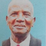 Obituary Image of Mwalimu John Peter Mwangi Burandi  