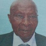Obituary Image of Mzee Jonathan Muithe Maimba