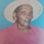 Obituary Image of Rebeccah Nduta Kimani (Wa Waithaka)