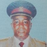 Obituary Image of ASP Eston Mutini Ndwiga