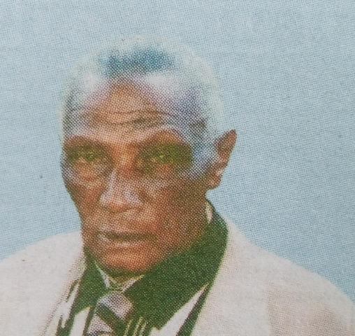 Obituary Image of Mwalimu Edward Ndirui Gathungu