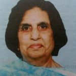 Obituary Image of Veena Tajdin Walli Jiwa