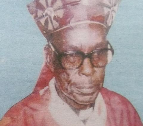Obituary Image of Rt. Rev. Tiberius Charles Mugendi