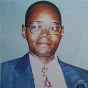 Obituary Image of Prof. Francis M. Mwega