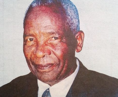 Obituary Image of Bishop Emeritus Samuel Mwatha Kang'ethe