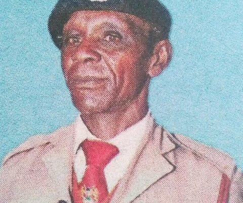 Obituary Image of Retired Senior Chief Onesmus Mundia Waihenya
