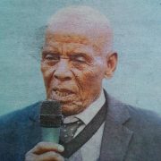 Obituary Image of Mzee Charles Njoroge Wanjihia