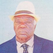 Obituary Image of Mzee George Richard Obondo Aketch