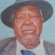Obituary Image of Mzee Thomas Kipserem Koech