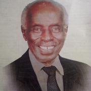 Obituary Image of Jeremiah Gitau Kiereini, EGH, EBC, SS