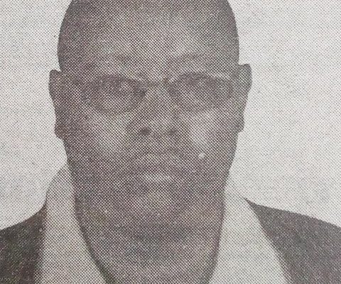 Obituary Image of Moses Ndegea Gaichuhie