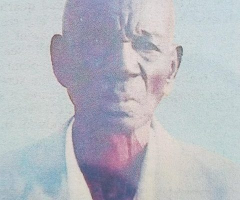 Obituary Image of Mzee Francis Kaunya Masai