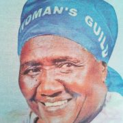 Obituary Image of Marion Wanjiku Kariuki (Mama Gachago)
