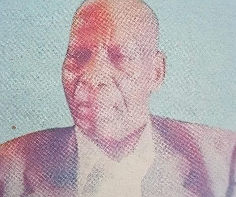 Obituary Image of Mzee Henry M'Akwalu M'Aburuki