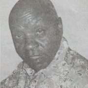 Obituary Image of Charles Kanyi Muturi of Gatugi, Othaya, Nyeri County
