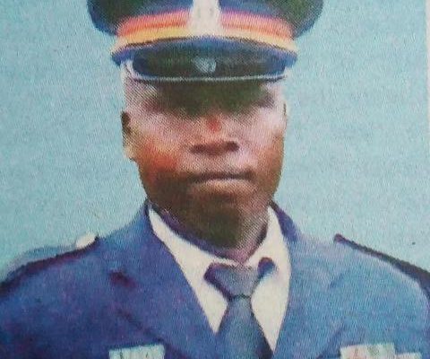 Obituary Image of Senior Sergeant Franklin Mbabu (Muguongo)