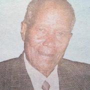 Obituary Image of Julius Wamwangi Maina