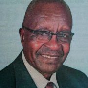 Obituary Image of Obadia Muchori Gathingi