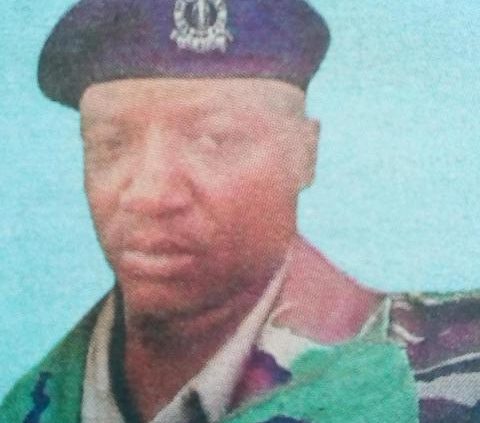 Obituary Image of CPL Benard Muriuki Makunyi