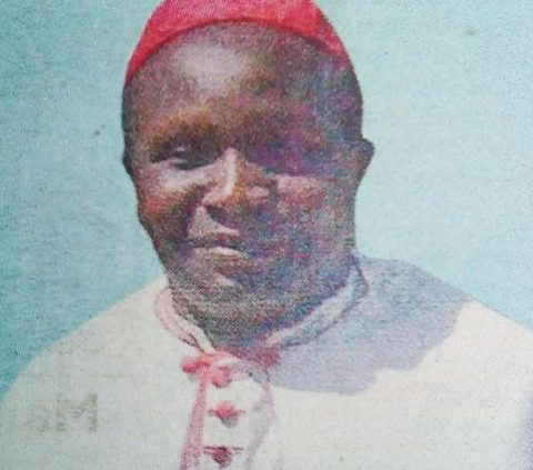 Obituary Image of Lay Canon Godfrey Ngunjiri Wanjohi