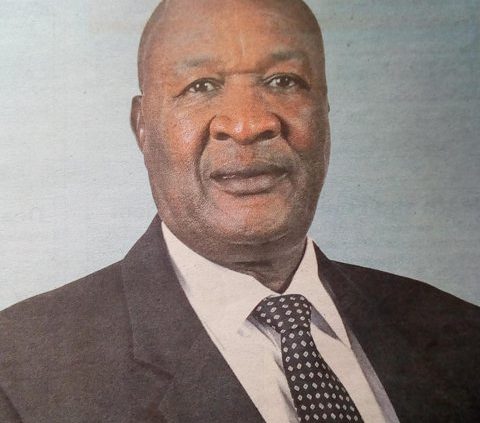 Obituary Image of Mr Stanley C. Muchiri, EBS
