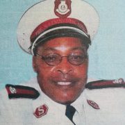 Obituary Image of Rtd. Col. Bernard Ndwiga