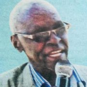 Obituary Image of David Nzioki Matheka (Mwalimu)