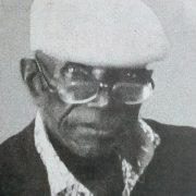 Obituary Image of Mzee Elkana Oduor Abiero ("Inspector General")