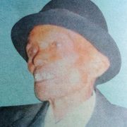 Obituary Image of Mzee Philip Omwenga Mogire
