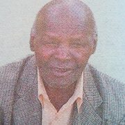 Obituary Image of Mzee Joseph Wanyoike