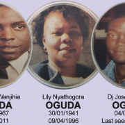 Obituary Image of Humphrey Wanjihia Oguda, Lily Nyathogora Oguda, DJ Joseph Ogolla Oguda