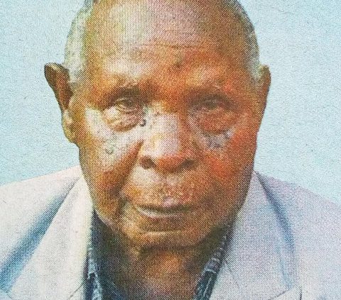 Obituary Image of Mzee Asaph Wanjau Gatamuki (Wa Kang'a)