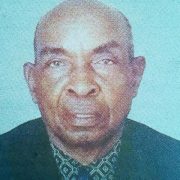 Obituary Image of Peter Simon Munyua Wanjau